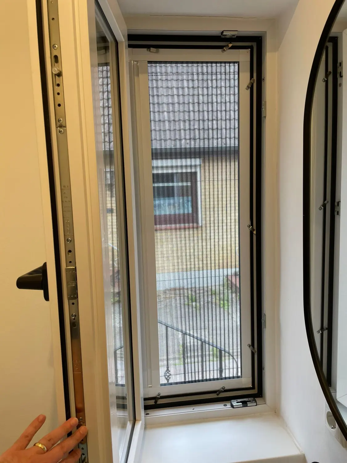 SK Sicht- und Insektenschutz- Fliegengitter für großes Fenster