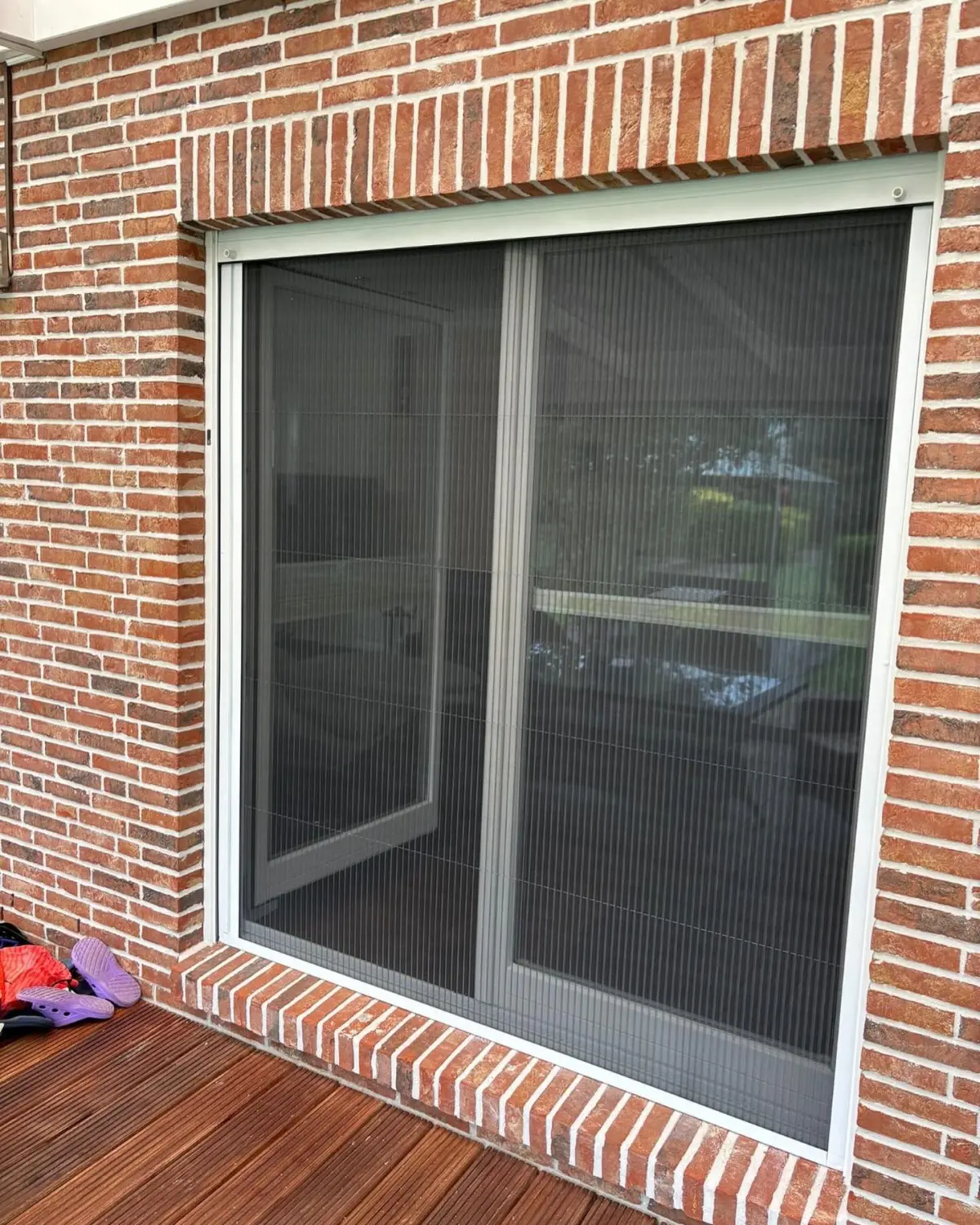SK Sicht- und Insektenschutz- Fliegengitter für großes Fenster